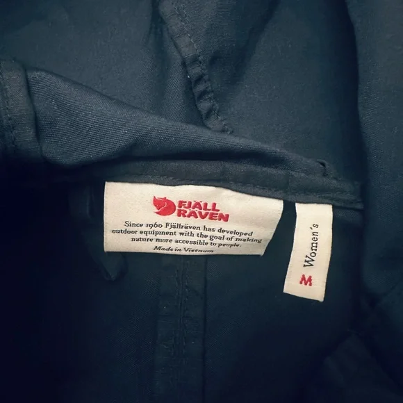 Fjallraven Stina Jacket Indigo Blue Womens Medium - Picture 11 of 13
